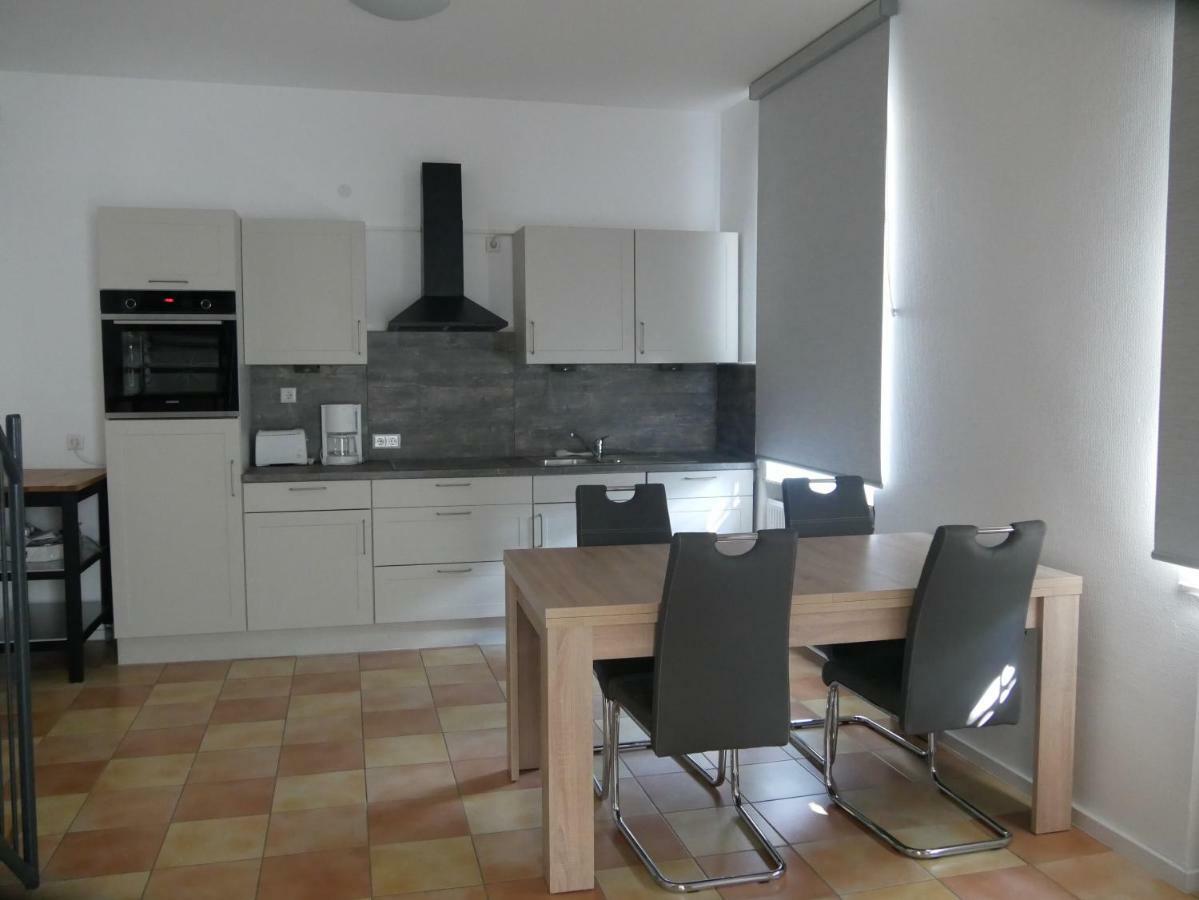 Ferienwohnung Am Deich Bedburg-Hau Exteriör bild
